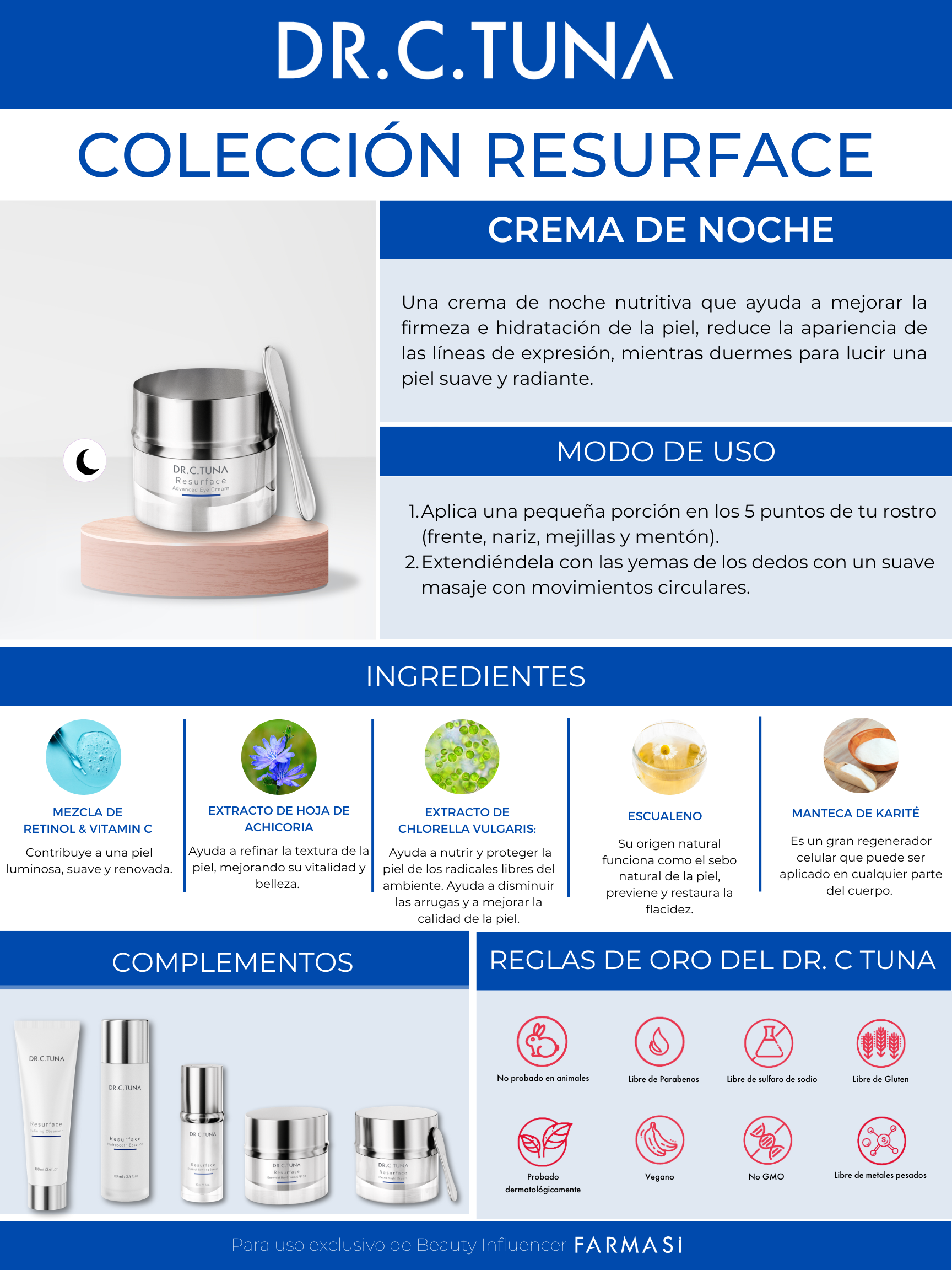 coleccion Resurface de Farmasi