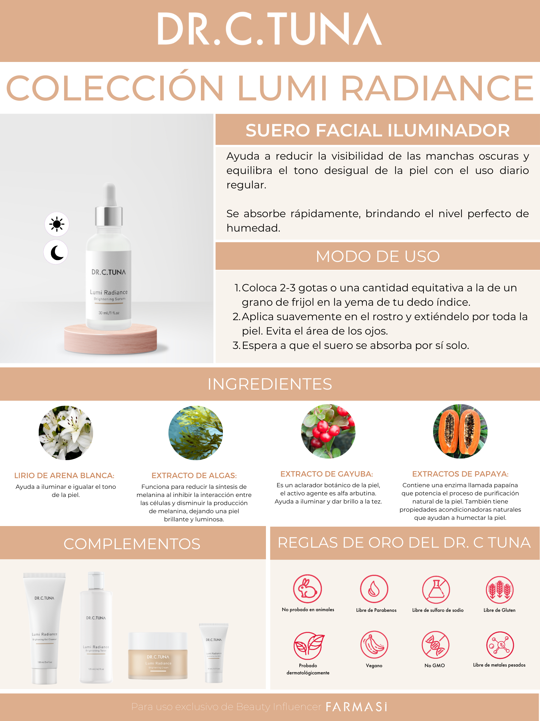 Coleccion Lumi Radiance de Farmasi