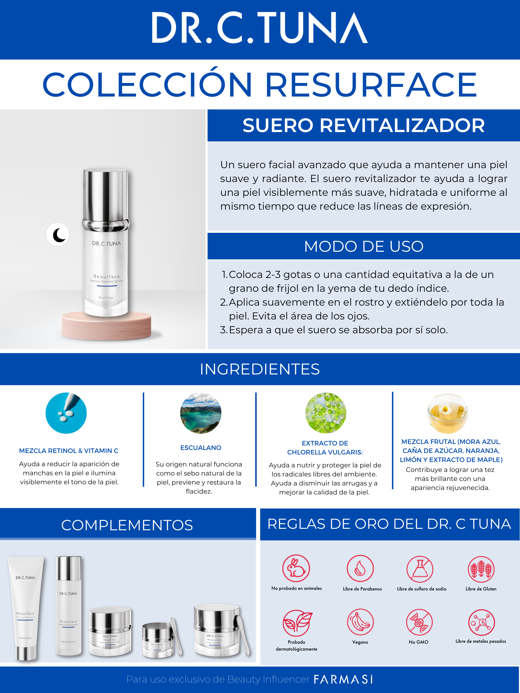 coleccion Resurface de Farmasi